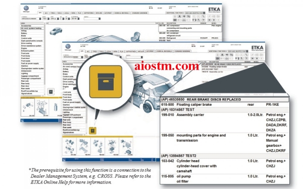 ETKA 8.2 Online Electronic Parts Catalogue